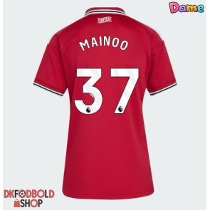 Manchester United Kobbie Mainoo #37 Hjemmebanetrøje Dame 2026-27 Kort ærmer